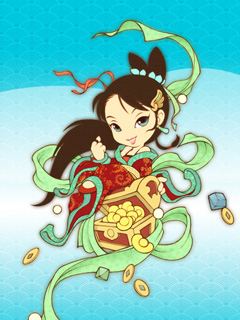 可爱Q版风格三国豪侠传游戏人物手机图片 25644)