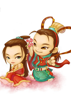 可爱Q版风格三国豪侠传游戏人物手机图片 25649)