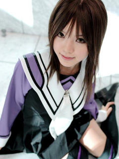 漂亮日本Cosplay美眉手机图片 25677)