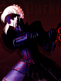 第一人气动漫美眉Saber 25834)