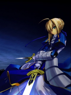 第一人气动漫美眉Saber 25844)