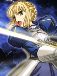 第一人气动漫美眉Saber 25825)
