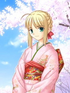 第一人气动漫美眉Saber 25842)