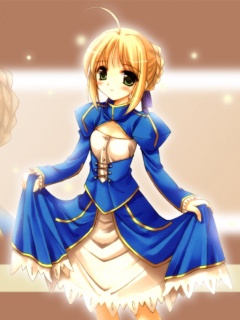 第一人气动漫美眉Saber 25823)