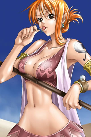 精美海贼王320x480手机壁纸 26064)