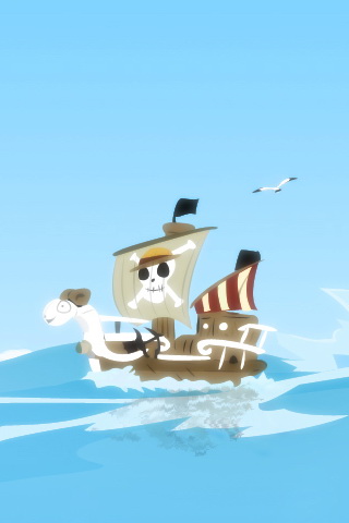 精美海贼王320x480手机壁纸 26060)
