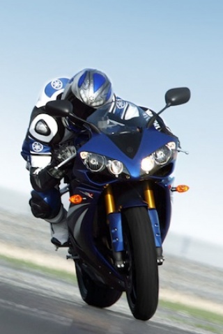 雅马哈yamaha R1跑车手机图片 26163)
