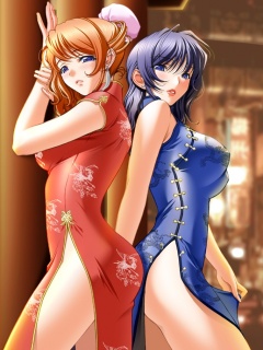中国特色的动漫美女手机壁纸下载 26351)