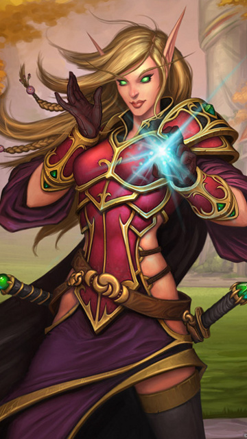 精美魔兽世界360x640桌面 26485)