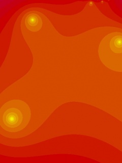 橘色的240x320手机壁纸 26743)