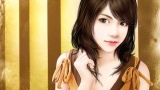 台湾浪漫言情小说封面美女插画二