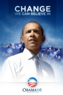 奥巴马帅图和其OBAMA标识