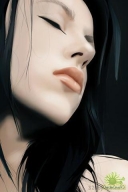 简约线条插画类人物壁纸