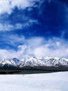 美丽的雪山风景