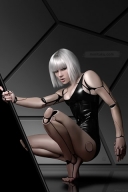 逼真的美女机器人