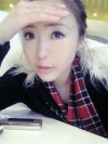 非主流瓜子脸美眉自拍