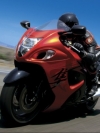 红色铃木赛车隼Hayabusa